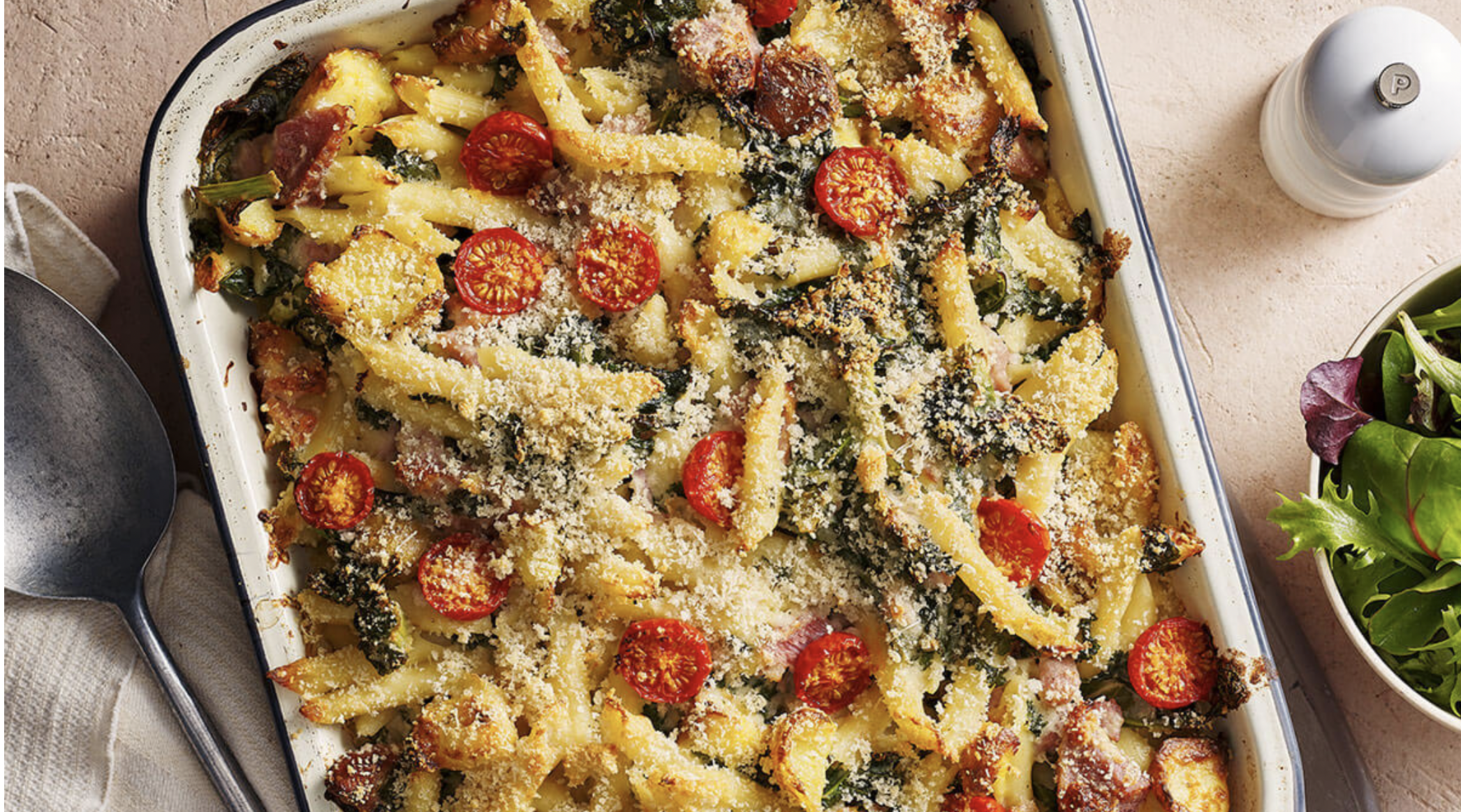 Potato and Ham Pasta Bake – Stockman Wines